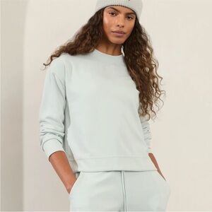 Athleta Light Mint Crewneck Sweatshirt